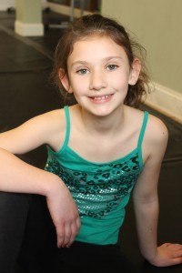 April Student of the Month at A Step Above Dance in Batavia