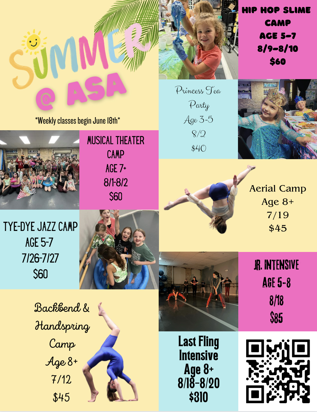 Summer Info Page